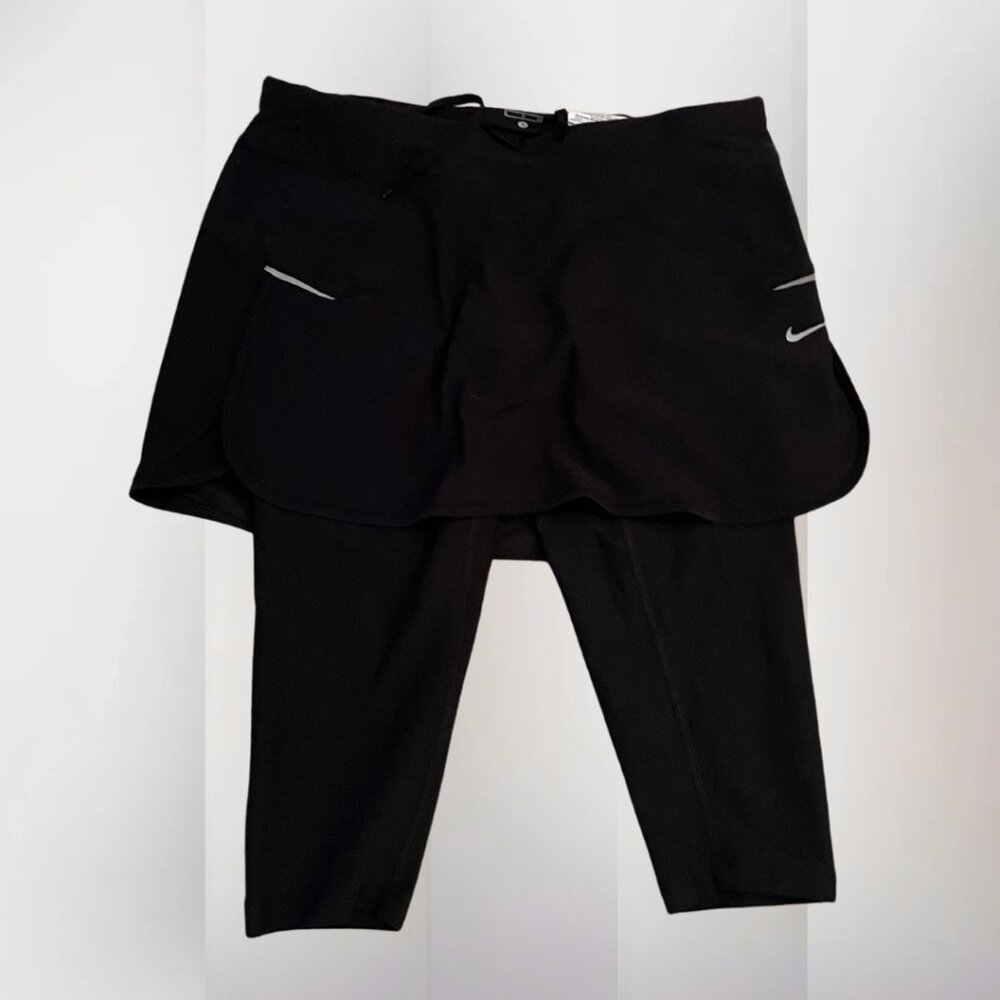 Nike Dri-Fit | Black | Skirted Leggings | Size Small | NWT